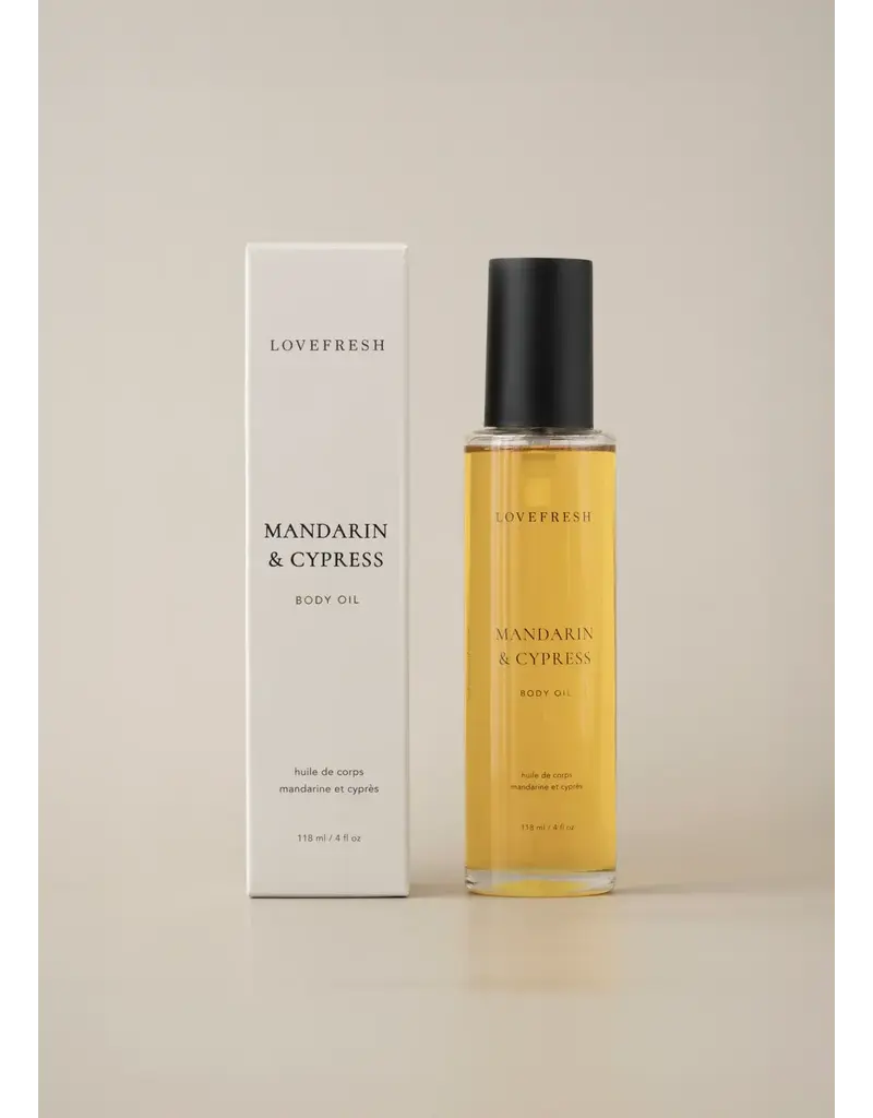 Love Fresh Lovefresh Mandarin & Cypress Body Oil – 118ml
