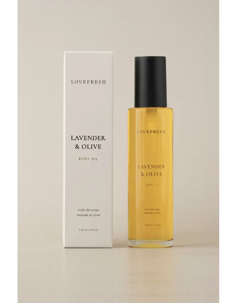 Love Fresh Lovefresh Lavender & Olive Body Oil – 118ml