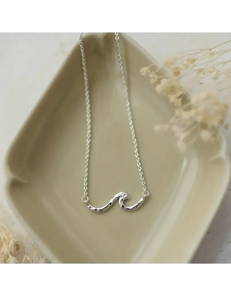 Glee Jewelry Tiny Wave Necklace by Glee Jewelry Canada – Gold & Silver