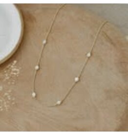 Glee Jewelry Gina Necklace with Mother of Pearl by Glee Jewelry Canada