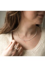 Glee Jewelry Beth Necklace with White Moon Stone by Glee