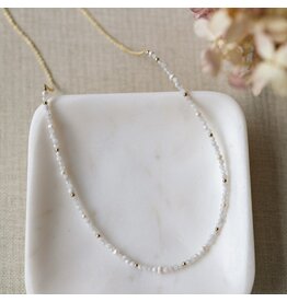 Glee Jewelry Beth Necklace with White Moon Stone by Glee