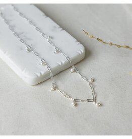 Glee Jewelry Beatrice Fresh Water Pearl Necklace by Glee