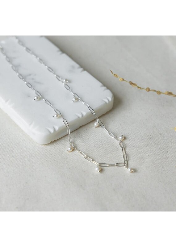 Glee Jewelry Beatrice Fresh Water Pearl Necklace by Glee