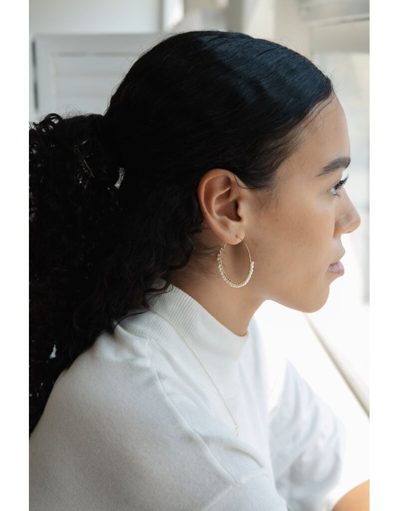 Glee Jewelry Lumi Hoop Earrings by Glee Jewelry Canada