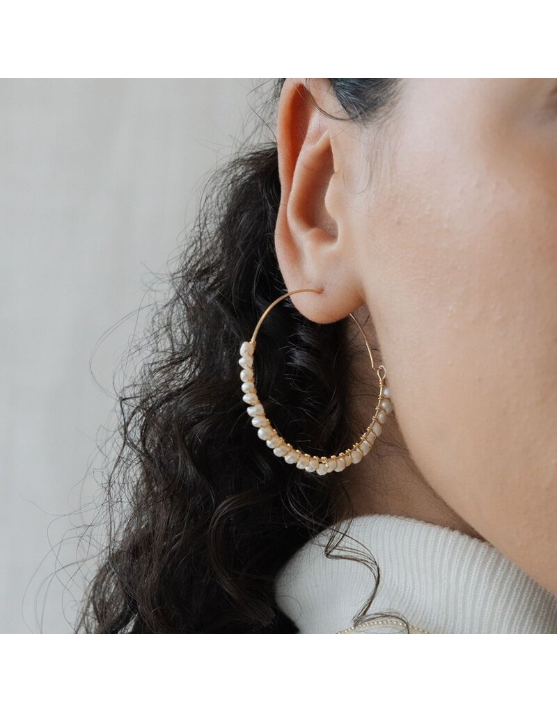 Glee Jewelry Lumi Hoop Earrings by Glee Jewelry Canada