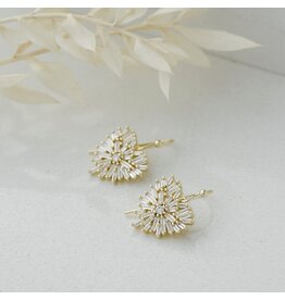 Glee Jewelry Elaborate Heart Earring Set by Glee Jewelry Canada