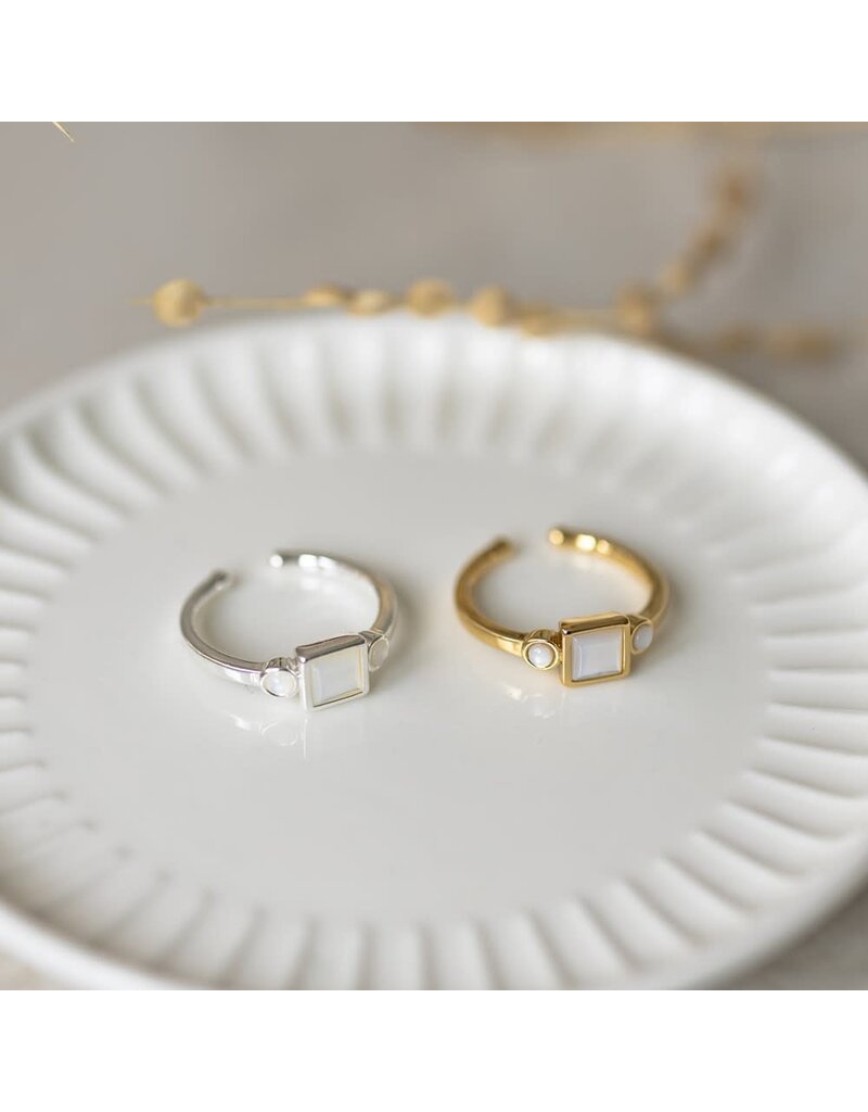 Glee Jewelry Inner Glow Adjustable Ring by Glee Jewelry Canada