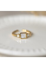 Glee Jewelry Inner Glow Adjustable Ring by Glee Jewelry Canada