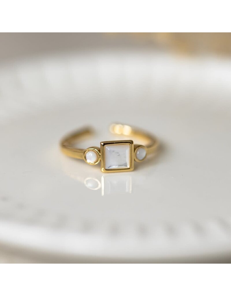 Glee Jewelry Inner Glow Adjustable Ring by Glee Jewelry Canada
