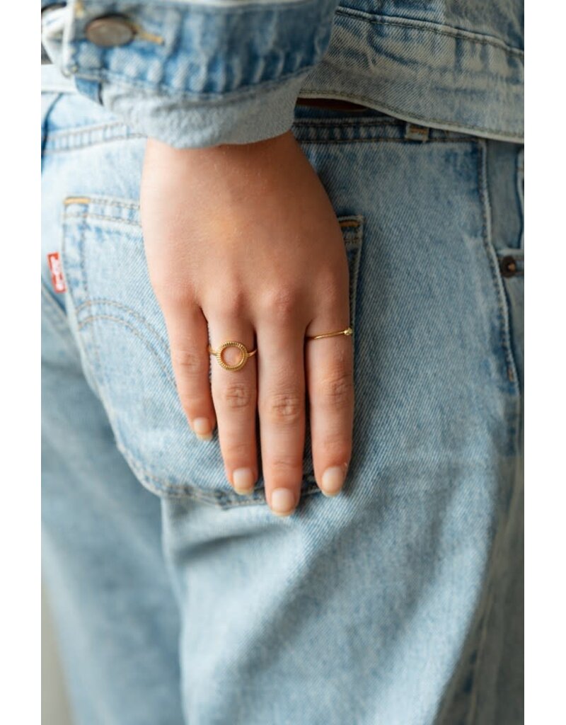 Glee Jewelry Sketch Adjustable Ring by Glee Jewelry Canada