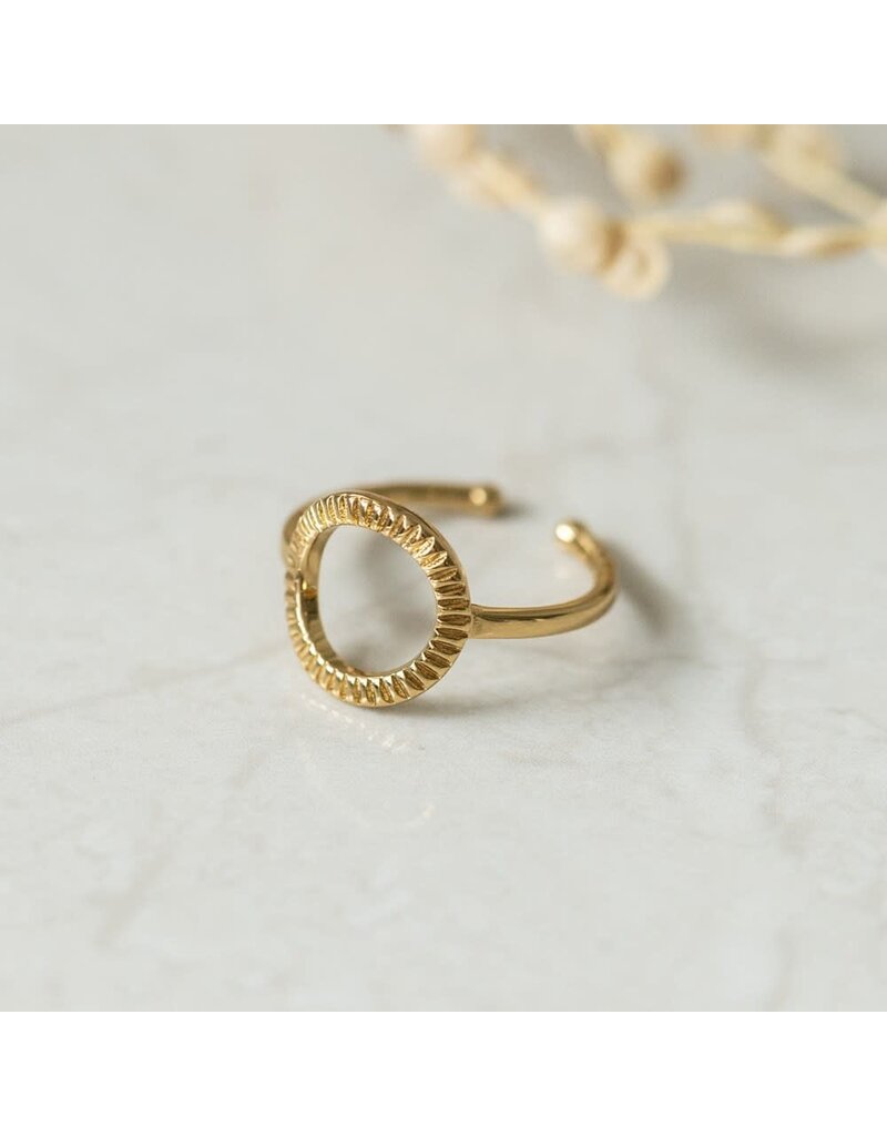 Glee Jewelry Sketch Adjustable Ring by Glee Jewelry Canada