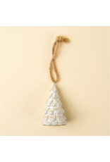 Indaba Trading Co. Ceramic Snowdrift Tree Ornament