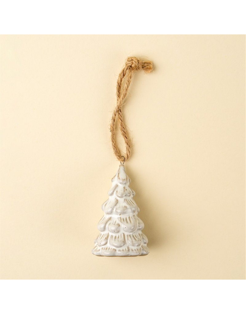 Indaba Trading Co. Ceramic Snowdrift Tree Ornament
