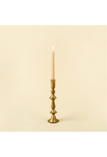 Indaba Trading Co. Petra Forged Candlestick in Gold | sm