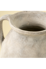 Indaba Trading Co. Rhodes Pitcher Vase by Indaba | Ash Textured Terracotta