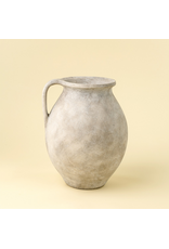 Indaba Trading Co. Rhodes Pitcher Vase by Indaba | Ash Textured Terracotta