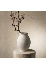 Indaba Trading Co. Rhodes Pitcher Vase by Indaba | Ash Textured Terracotta