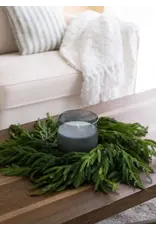 Fresh Touch Norfolk Pine Wreath | 20" Diameter with 6.5" Center