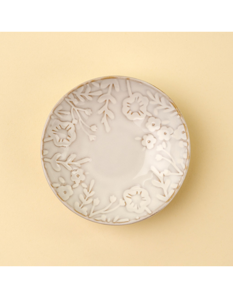 Indaba Trading Co. Wildflower Stoneware Accent Dish