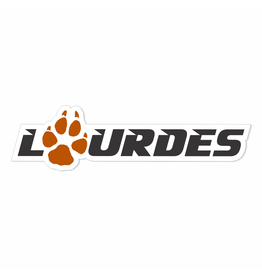 Decal Lourdes Sport 5" Wide