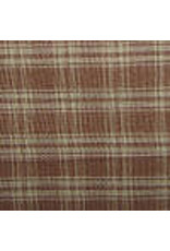 Yd. Brown and Tan Catawba Fabric #91