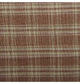 Yd. Brown and Tan Catawba Fabric #91