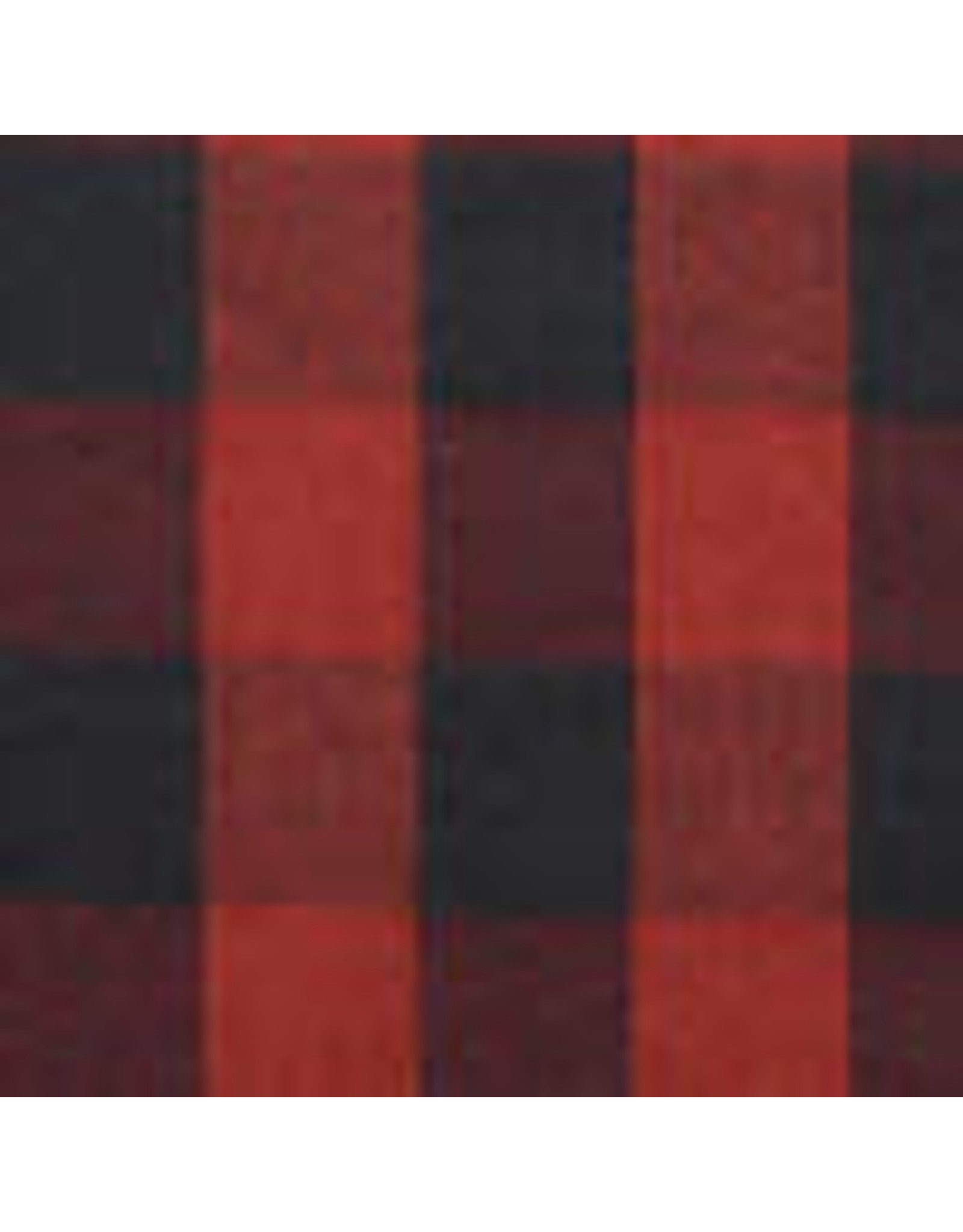 Yd. Red and Black Buffalo Check Fabric #690