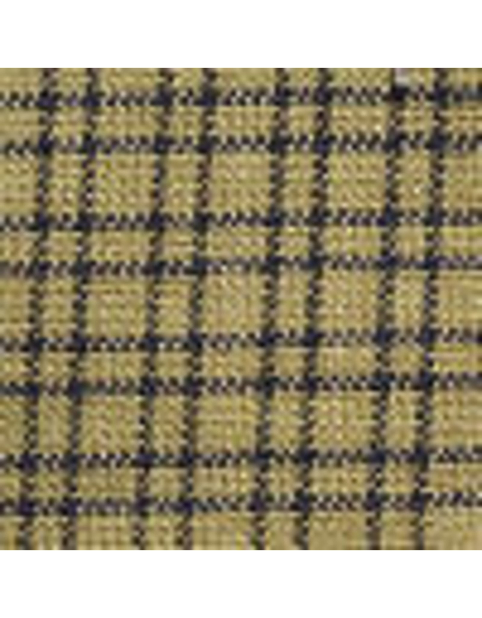 Yd. Navy and Tan Double Pane Fabric #202