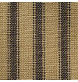 Yd. Navy and Tan Ticking Fabric #26