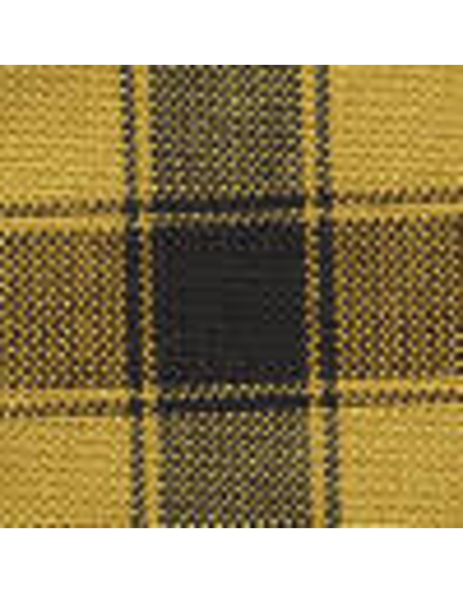 Yd. Mustard and Black House Check Fabric #74