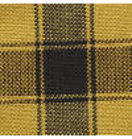 Yd. Mustard and Black House Check Fabric #74
