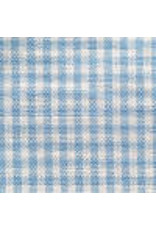 Yd. Blue and White Mini Check Fabric #4203