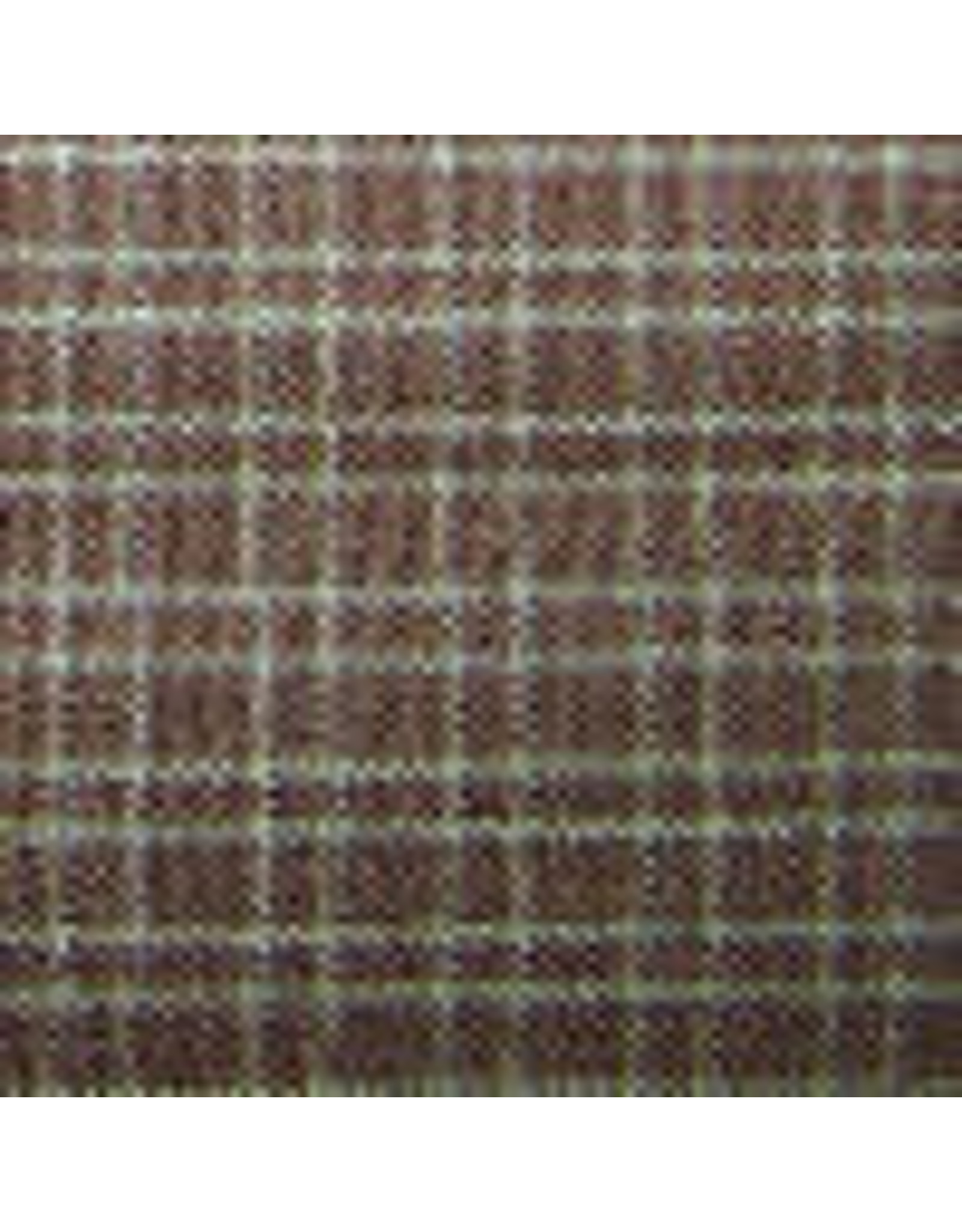 Yd. Brown and Tan Reverse Double Pane Fabric #911