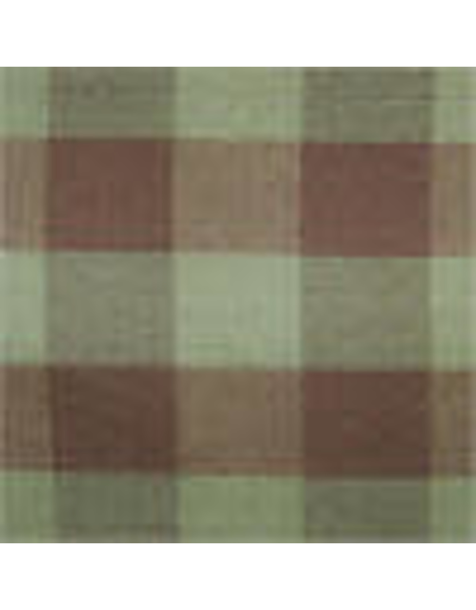 Yd. Brown and Tan Buffalo Check Fabric #990