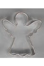 RUSTY TIN MIN ANGEL COOKIE CUTTER 1 1/2" X 1 1/2" PACKAGED 12