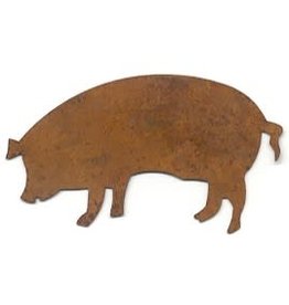 RUSTY TIN PIG 2 1/2" (NO HOLE) PACKAGED 12