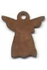 RUSTY TIN ANGEL 7/8" (WITH HOLE) PACKAGED 12