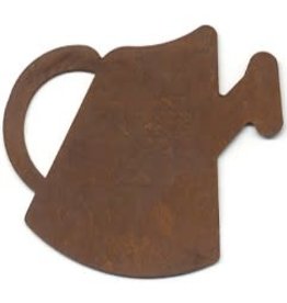 RUSTY TIN WATERING CAN 2 1/4" (NO HOLE) PACKAGED 12