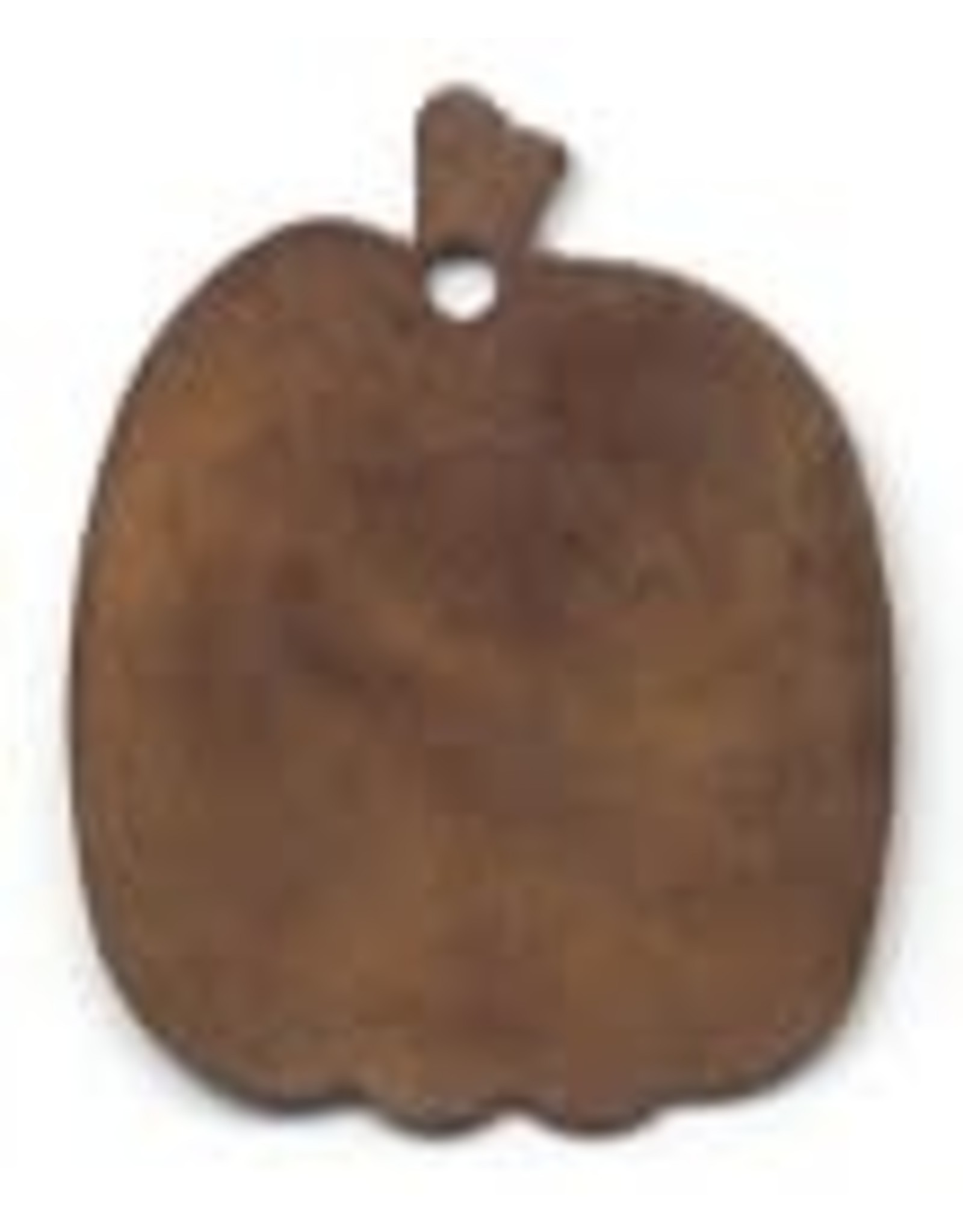 RUSTY TIN PUMPKIN 15/16" (WITH HOLE) PACKAGED 12