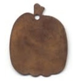 RUSTY TIN PUMPKIN 15/16" (WITH HOLE) PACKAGED 12