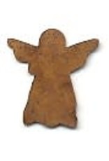 RUSTY TIN ANGEL 7/8" (NO HOLE) PACKAGED 12