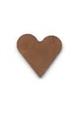 RUSTY TIN HEART 1/2" (NO HOLE) PACKAGED 12