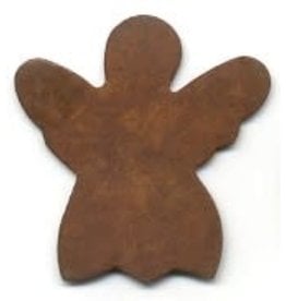 RUSTY TIN ANGEL 1 5/8" (NO HOLE) PACKAGED 12