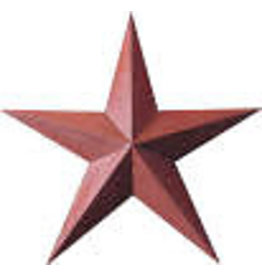 RUSTY BARN STAR  5.5"