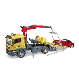 Bruder Man TGS Tow Truck Roadster with Light and Sound Module