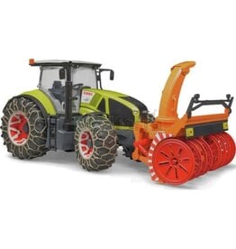 BRUDER CLAAS AXION 950 W/SNOW CHAINS