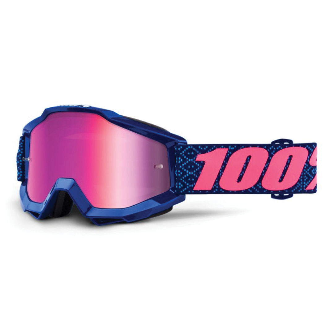 100 goggles pink