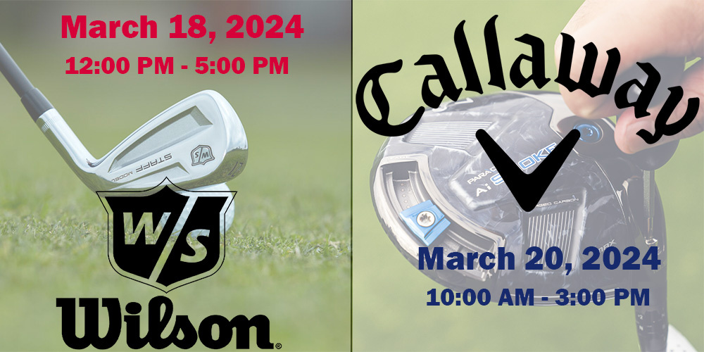 Wilson and Callaway Golf Demo Day