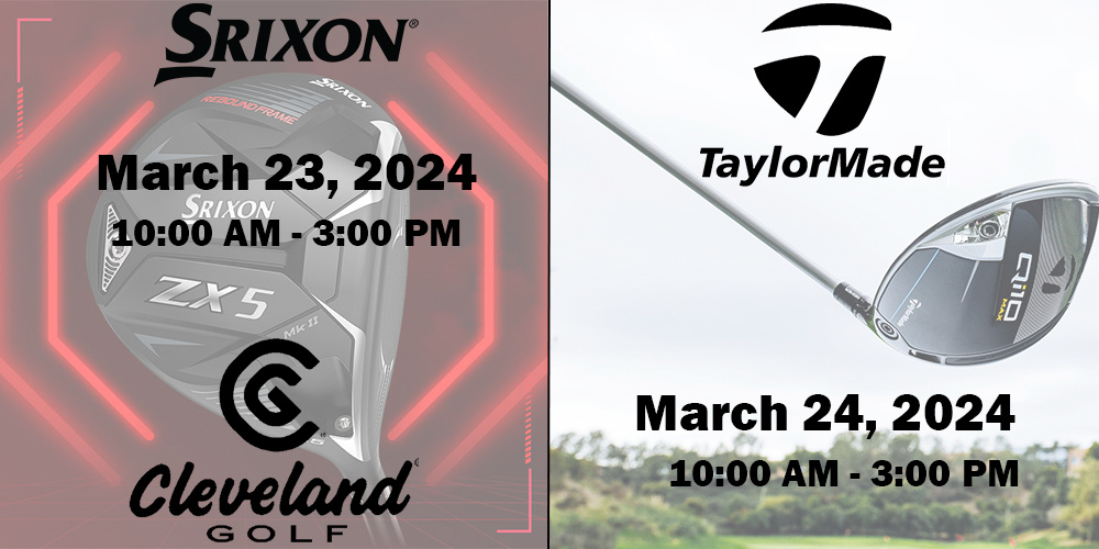 Cleveland/Srixon and TaylorMade Golf Demo Day